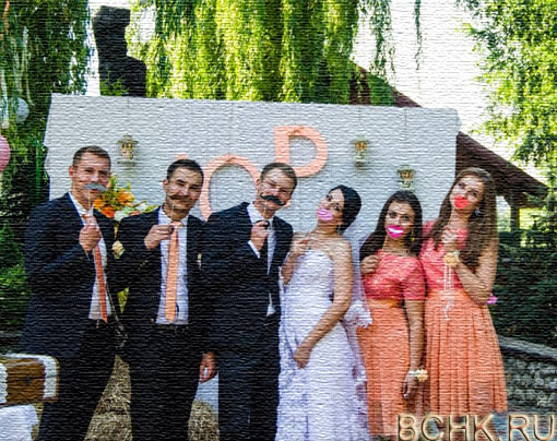 Свадьба в стиле кантри с апельсинами