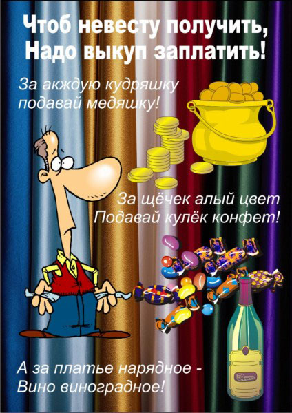 Оригинальные плакаты на свадьбу